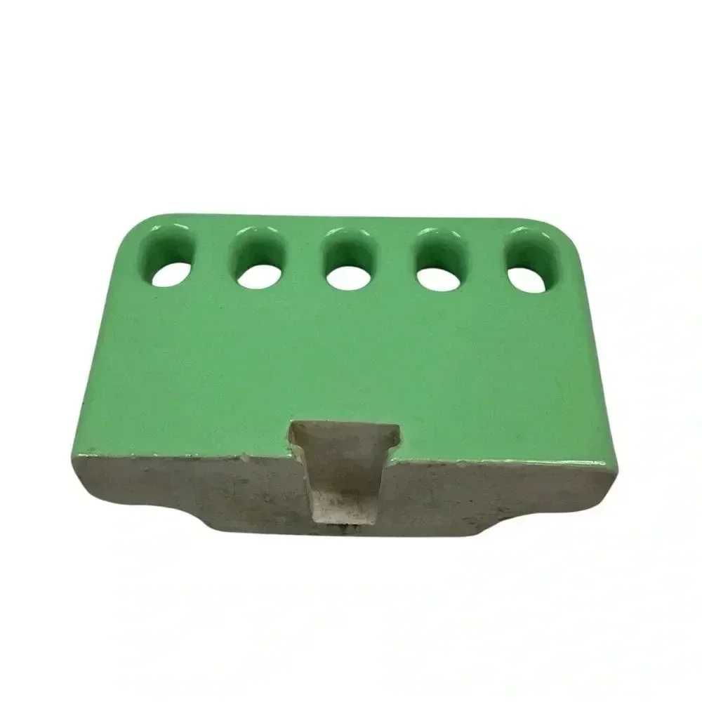 Vintage 1940/50s green porcelain ceramic toothbrush holder - Picture 3 of 4